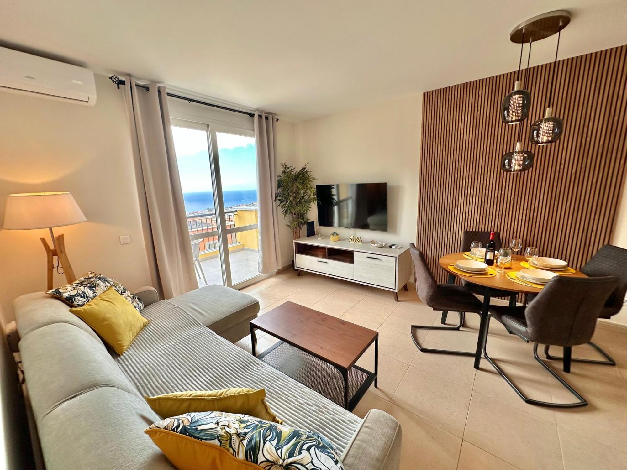 Sunshine Apartment With Sea Viev Costa Adeje  Bagian luar foto